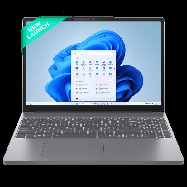 Lenovo IdeaPad Slim 3 15IRH10 Intel Core i5 13th Gen Laptop (16GB, 512GB SSD, Windows 11 Home, 15.3 inch WUXGA IPS Display, MS Office Home 2024, Luna Grey, 1.59 KG)