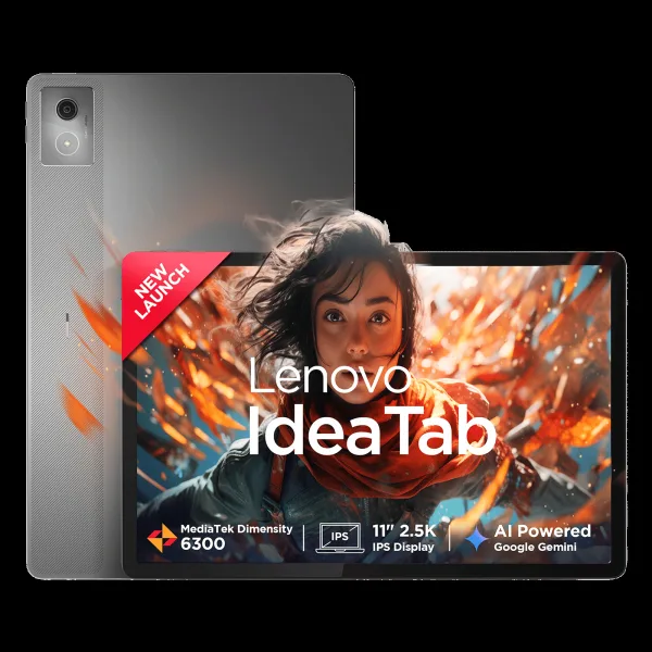 Lenovo Idea Tab Wi-Fi Android Tablet (11 Inch, 8GB RAM, 256GB ROM, Luna Grey)
