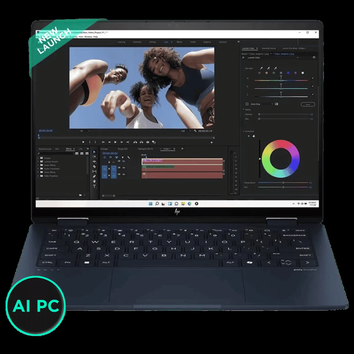 HP Envy x360 14-fc0178TU Intel Core Ultra 5 Touchscreen 2-in-1 Laptop (16GB, 512GB SSD, Windows 11 Home, 14 inch 3K OLED UWVA Display, MS Office 2024, Atmospheric Blue, 1.39 KG)