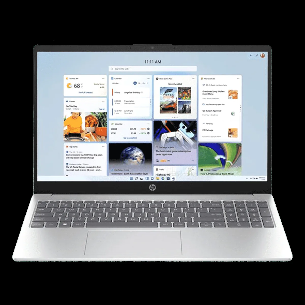 HP 15-fc0552AU AMD Ryzen 3 Thin & Light Laptop (8GB, 512GB SSD, Windows 11 Home, 15.6 inch Full HD Display, Natural Silver, 1.59 KG)