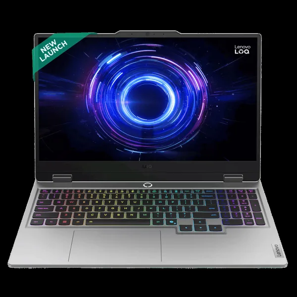 Lenovo LOQ 15IRX10 Intel Core i7 13th Gen Gaming Laptop (16GB, 1TB SSD, Windows 11 Home, 8GB Graphics, 15.6 Inch 144 Hz Full HD IPS Display, NVIDIA GeForce RTX 5050, MS Office Home 2024, Luna Grey, 2.4 KG)