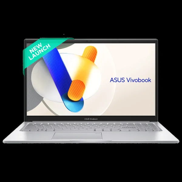 ASUS Vivobook 15 X1504VAP-BQ224WS Intel Core 5 120U Thin & Light Laptop (16GB RAM, 512GB SSD ROM, Windows 11 Home, 15.6 inch Full HD IPS Display, MS Office Home 2024, Cool Silver, 1.50 KG)