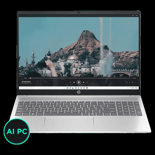 HP Pavilion 16-af0028TU Intel Core Ultra 7 155U Laptop Thin & Light (16GB, 512GB SSD, Windows 11 Home, 16 inch WUXGA Display, MS Office 2021, Natural Silver Aluminum, 1.77 KG)