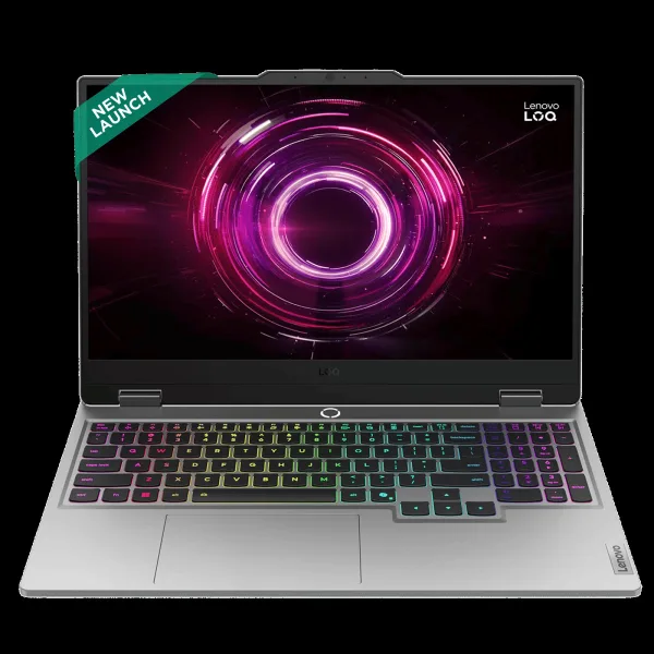 Lenovo LOQ 15AHP10 AMD Ryzen 7 Gaming Laptop (16GB, 1TB SSD, Windows 11 Home, 8GB Graphics, 15.6 Inch 144 Hz Full HD IPS Display, NVIDIA GeForce RTX 5050, Luna Grey, 2.4 KG)