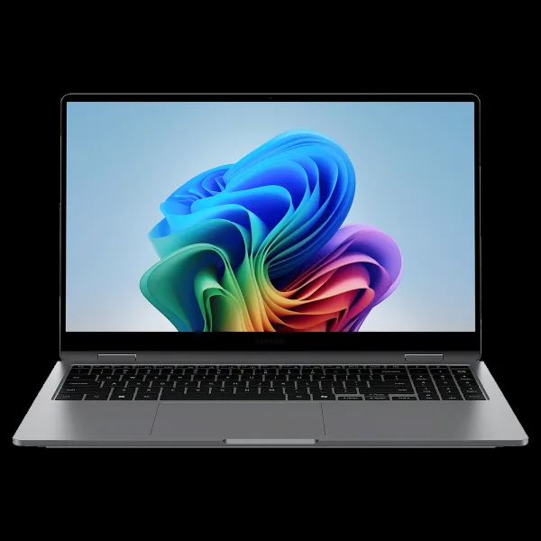 SAMSUNG Galaxy Book5 360 Intel Core Ultra 5 Touchscreen Thin & Light Laptop (16GB, 512GB SSD, Windows 11 Home, 8GB Graphics, 15.6 inch FHD AMOLED Display, MS Office 2021, Gray, 1.46 KG)