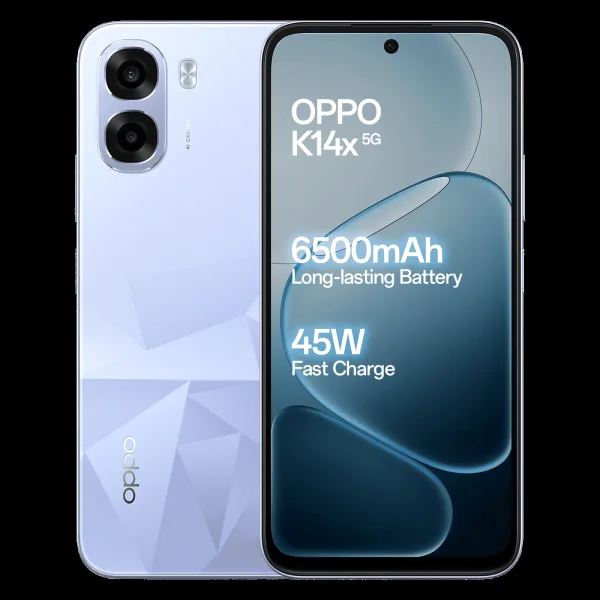 oppo K14x 5G (6GB RAM, 128GB, Icy Blue)
