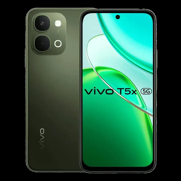 vivo T5X 5G (6GB RAM, 128GB, Cyber Green)
