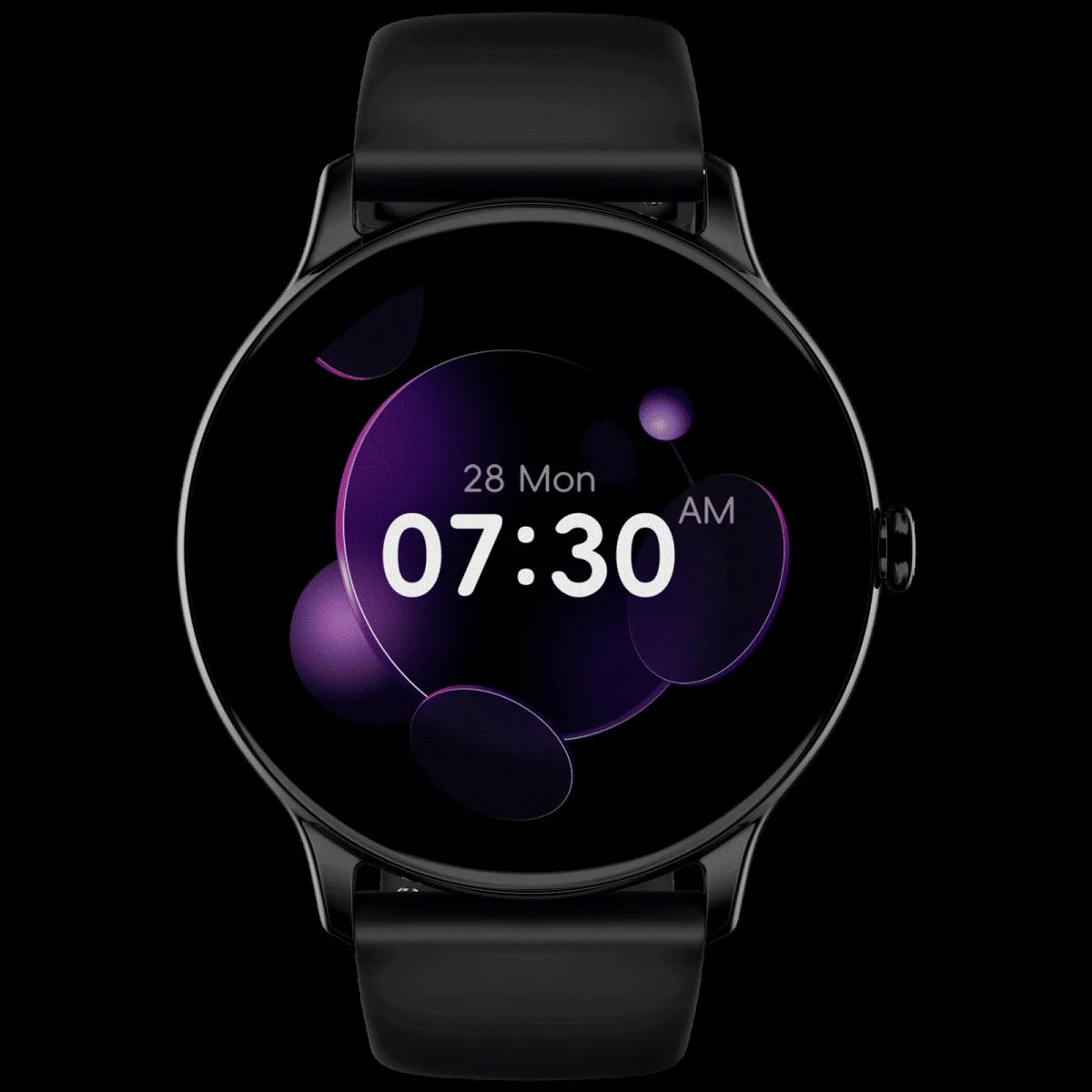 noise NoiseFit Twist Go Smartwatch with Bluetooth Calling (35.3mm TFT HD Display, IP67 Water Resistant, Jet Black Strap)