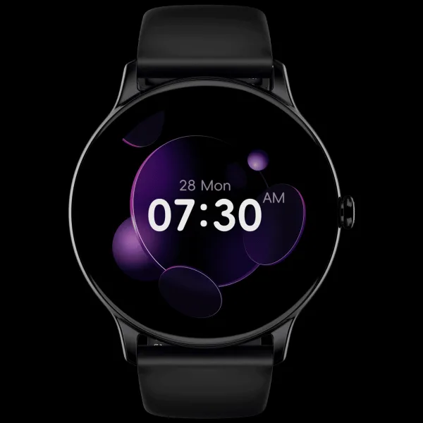noise NoiseFit Twist Go Smartwatch with Bluetooth Calling (35.3mm TFT HD Display, IP67 Water Resistant, Jet Black Strap)