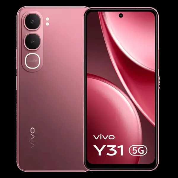 vivo Y31 5G (6GB RAM, 128GB, Rose Red)