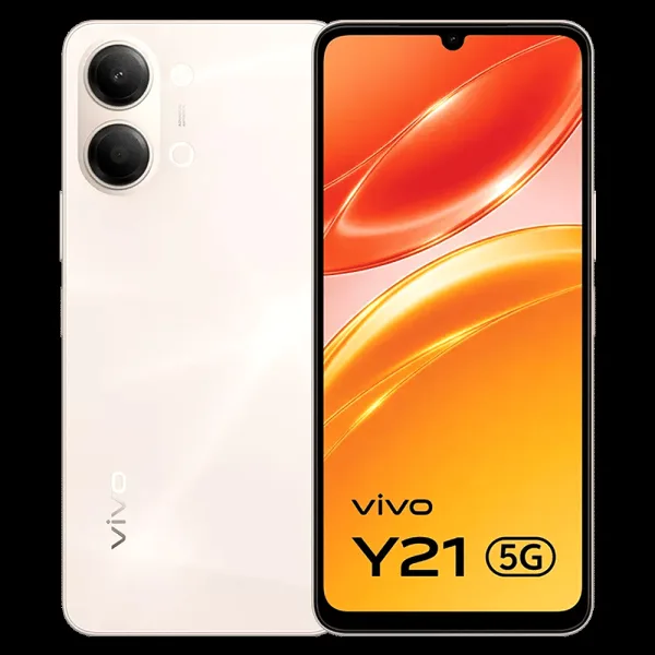 vivo Y21 5G (4GB RAM, 128GB, Champagne Gold)