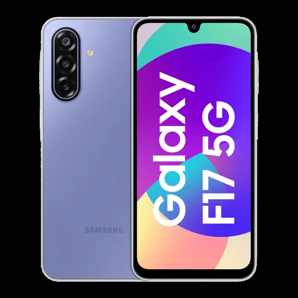 SAMSUNG Galaxy F17 5G (8GB RAM, 128GB, Violet Pop)