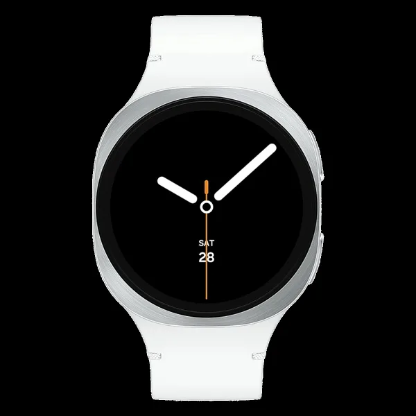 SAMSUNG Galaxy Watch8 Wi-Fi+BT+GPS+LTE Wear OS Smartwatch (40mm Super AMOLED Display, 3nm Processor, Fall Detection, Sport Strap)