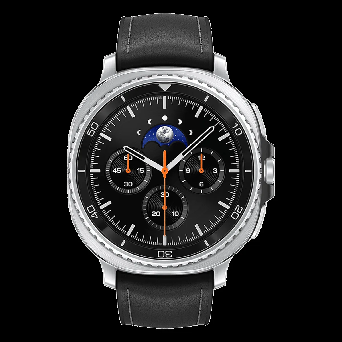 SAMSUNG Galaxy Watch8 Classic GPS+Wi-Fi+BT Wear OS Smartwatch (4.6 cm Super AMOLED Display, 3 nm Processor, Fall Detection, Hybrid Strap)