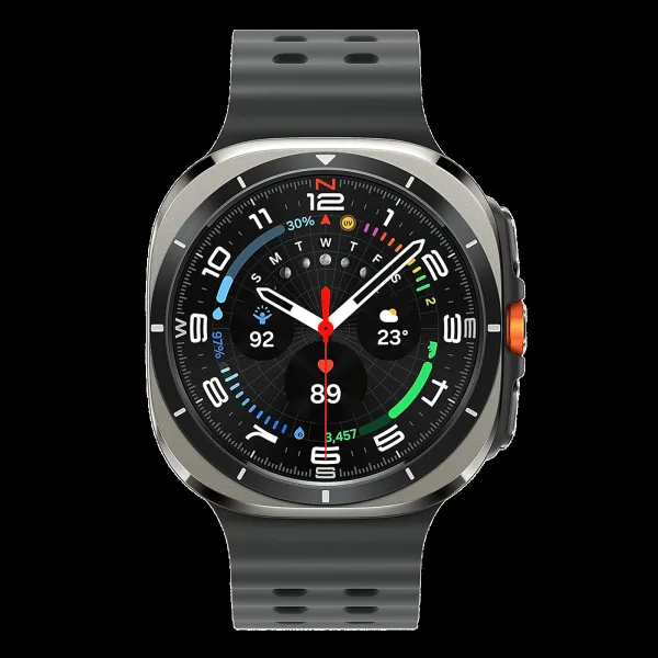 SAMSUNG Galaxy Watch Ultra 2025 GPS+BT+Wi-Fi+LTE Wear OS Smartwatch (47mm Super AMOLED Display, 3nm Processor, Fall Detection, Marine Strap)