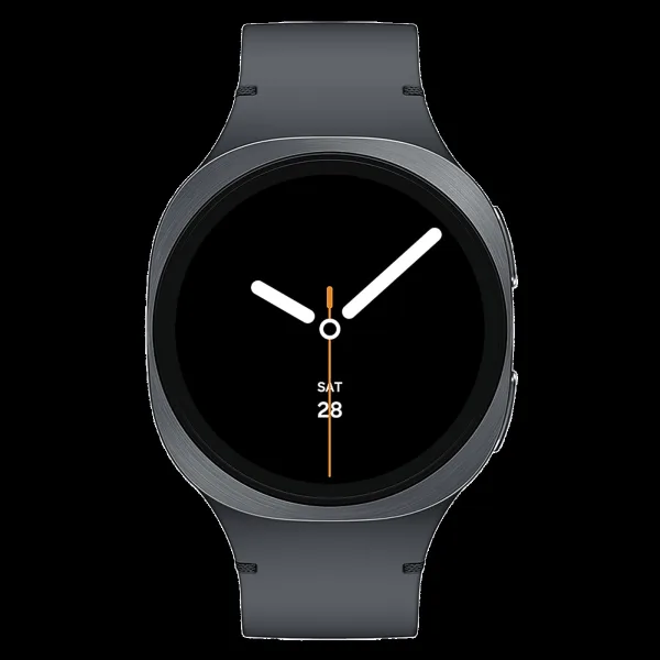 SAMSUNG Galaxy Watch8 Wi-Fi+BT+GPS Wear OS Smartwatch (40mm Super AMOLED Display, 3nm Processor, Fall Detection, Sport Strap)