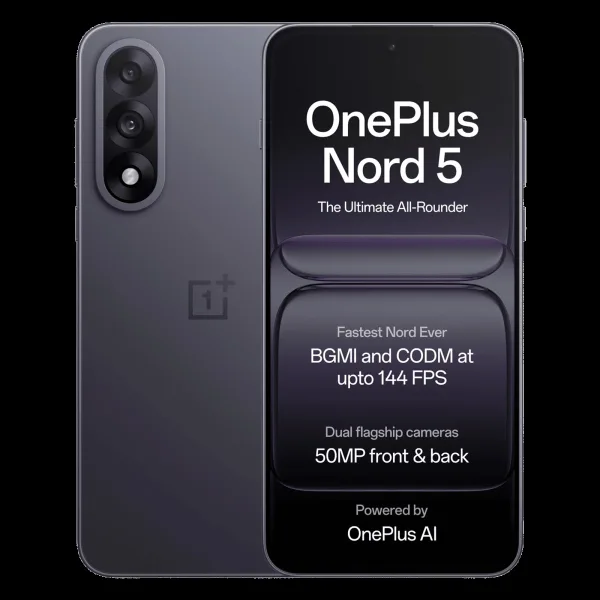 OnePlus Nord 5 5G (8GB RAM, 256GB, Phantom Grey)