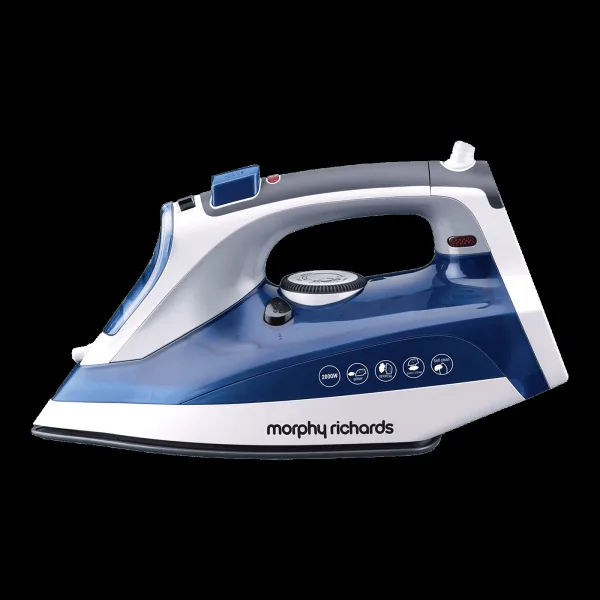 Morphy Richards Super Glide 2000 Watts 350ml Steam Iron (Steam Burst, Blue)