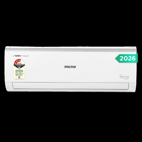 VOLTAS 123INV VERTIS CREST MARVEL Convertible 1 Ton 3 Star Inverter Split AC with Hidden Display (2026 Model, Copper Condenser, 4504151)
