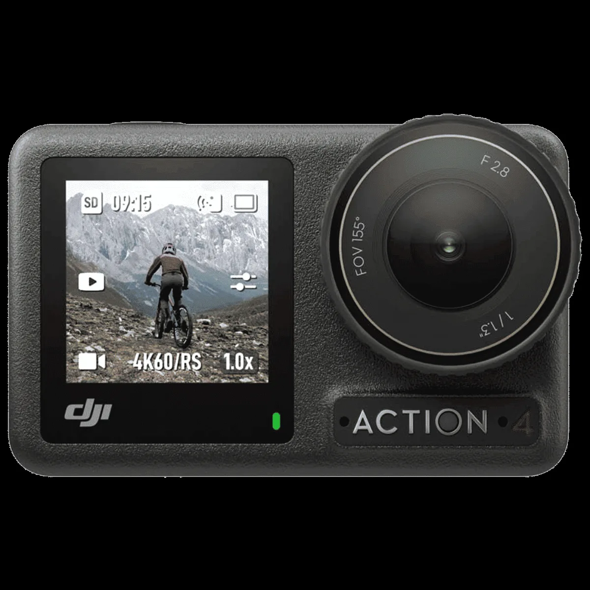 DJI Osmo Action 4 Standard Combo 4K and 10MP 240 FPS Waterproof Action Camera with EIS Stabilisation (Black)