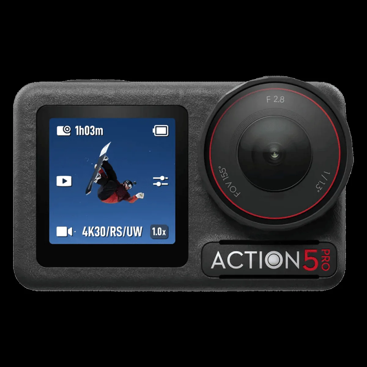 DJI Osmo Action 5 Pro Adventure Combo 4K and 40MP 120 FPS Sports Action Camera with CMOS Sensor (Black)