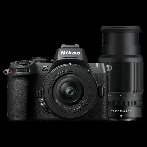 Nikon Z 50II 20.9MP Mirrorless Camera (16-50 mm and 50-250 mm Lens, 23.5 x 15.7 mm Sensor, TFT Touch Sensitive LCD)