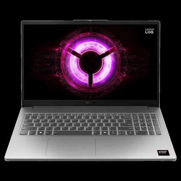 Lenovo LOQ 15ARP10E AMD Ryzen 7 170 Gaming Laptop (16GB, 512GB SSD, Windows 11 Home, 4GB Graphics, 15.6 inch 144 Hz Full HD IPS Display, NVIDIA GeForce RTX 3050A, MS Office Home 2024, Luna Grey, 1.8 KG)