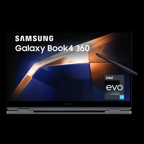 SAMSUNG Galaxy Book4 360 Intel Core Ultra 7 Touchscreen 2-in-1 Laptop (16GB, 512GB SSD, Windows 11 Home, 15.6 inch FHD AMOLED Display, MS Office 2021, Gray, 1.46 KG)