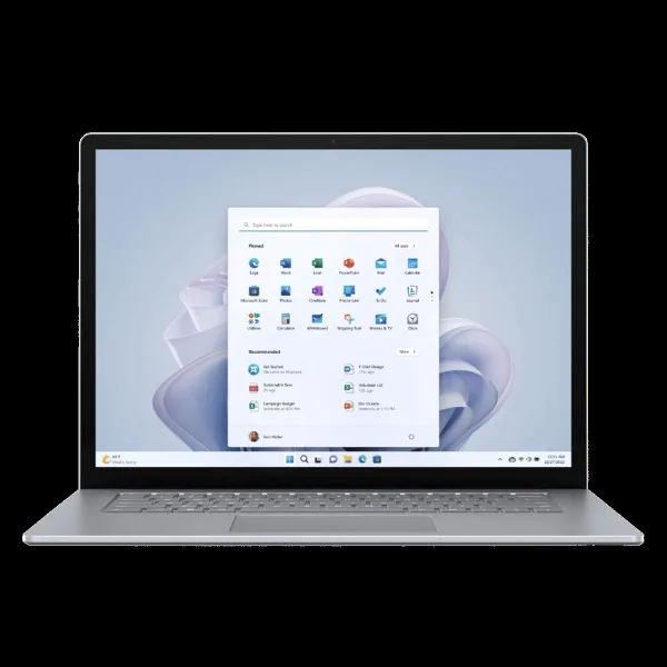 Microsoft Surface Laptop 5 Intel Core i7 12th Gen (15 inch, 8GB, 256GB, Windows 11, Intel Iris Xe Graphics, PixelSense Display, Platinum, RBY-00023)