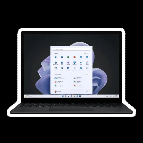 Microsoft Surface Laptop 5 Intel Core i7 12th Gen (15 inch, 16GB, 512GB, Windows 11, Intel Iris Xe Graphics, PixelSense Display, Matte Black, RIP-00048)