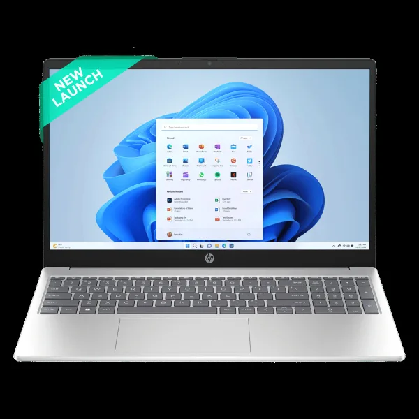 HP 15-fc0782AU AMD Ryzen 5 Laptop (16GB, 512GB SSD, Windows 11 Home, 15.6 inch Full HD IPS Display, Natural Silver, 1.59 KG)