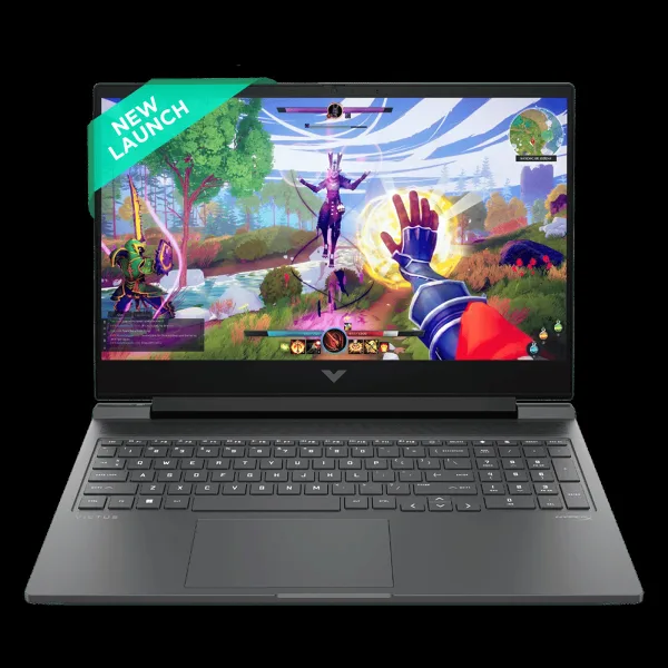 HP Victus 15-fa2316TX Intel Core i5 14th Gen Gaming Laptop (24GB, 512GB SSD, Windows 11 Home, 6GB Graphics, 15.6 inch 144 Hz Full HD IPS Display, NVIDIA GeForce RTX 3050, Mica Silver, 2.29 KG)