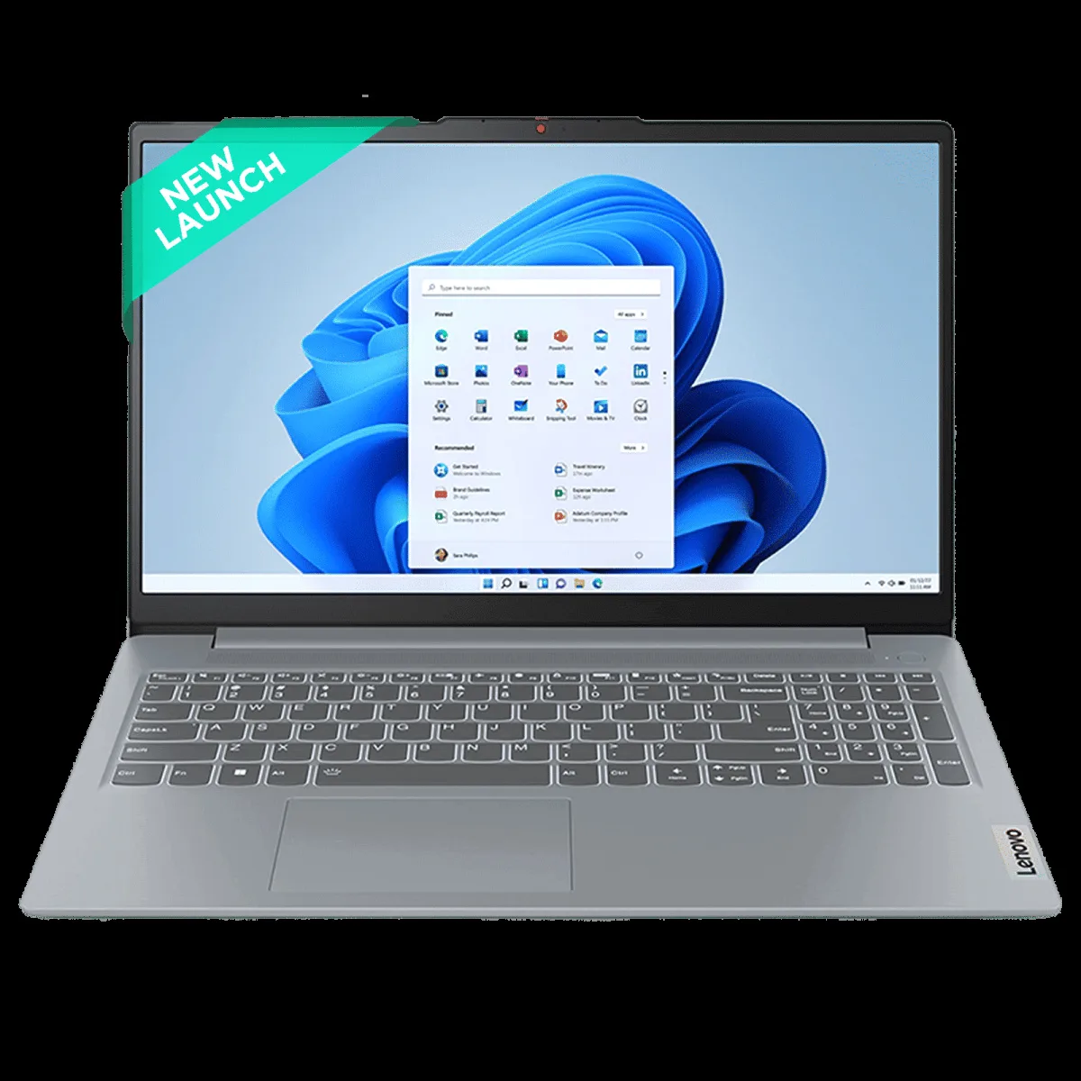 Lenovo IdeaPad Slim 3 15AMN8 AMD Ryzen 5 Thin & Light (16GB, 512GB SSD, Windows 11 Home, 15.6 inch Full HD TN Display, MS Office Home 2024, Arctic Grey, 1.62 KG)