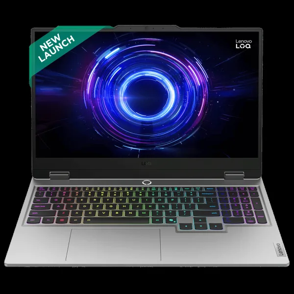 Lenovo LOQ 15IRX10 Intel Core i7 14th Gen Gaming Laptop (32GB, 1TB SSD, Windows 11 Home, 8GB Graphics, 15.6 Inch 144 Hz FHD IPS Display, NVIDIA GeForce RTX 5060, MS Office Home 2024, Luna Grey, 2.4 KG)
