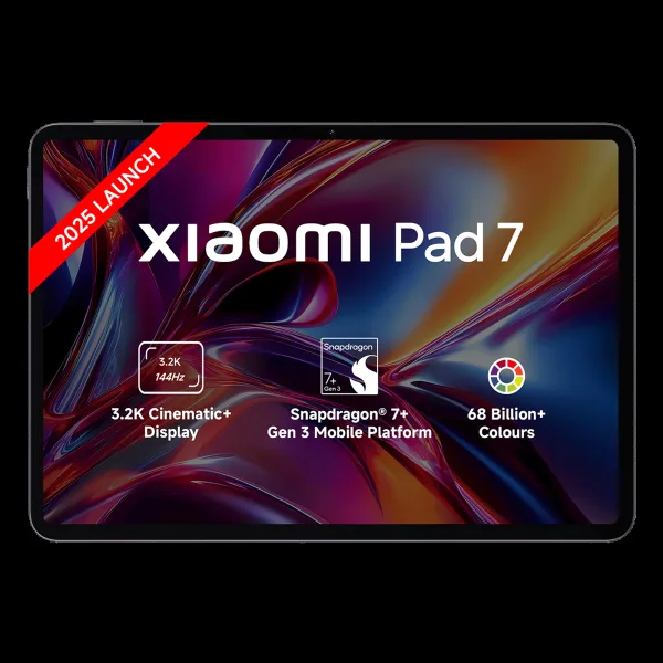 Xiaomi Pad 7 Wi-Fi Android Tablet (11.16 Inch, 12GB RAM, 256GB ROM, Graphite Grey)