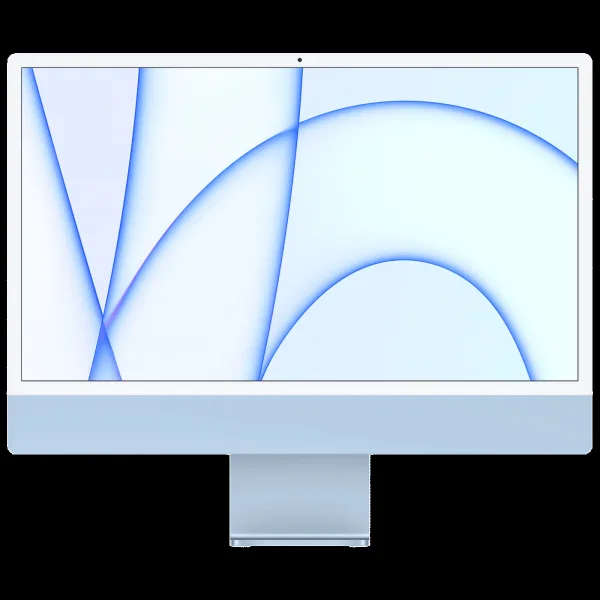 Apple iMac 24 Inch 4.5K Retina Display 2023 (M3 Chip, 8GB, 256GB, macOS, Blue)