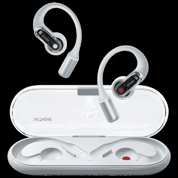 Nothing Ear (Open) TWS Earbuds (IP54 Water Resistant, Clear Voice Technology, White)