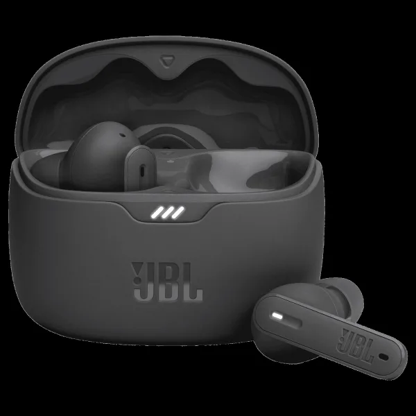 JBL Tune Beam TWS Earbuds with Active Noise Cancellation (IP54 Water Resistant, Fast Charge, Black)