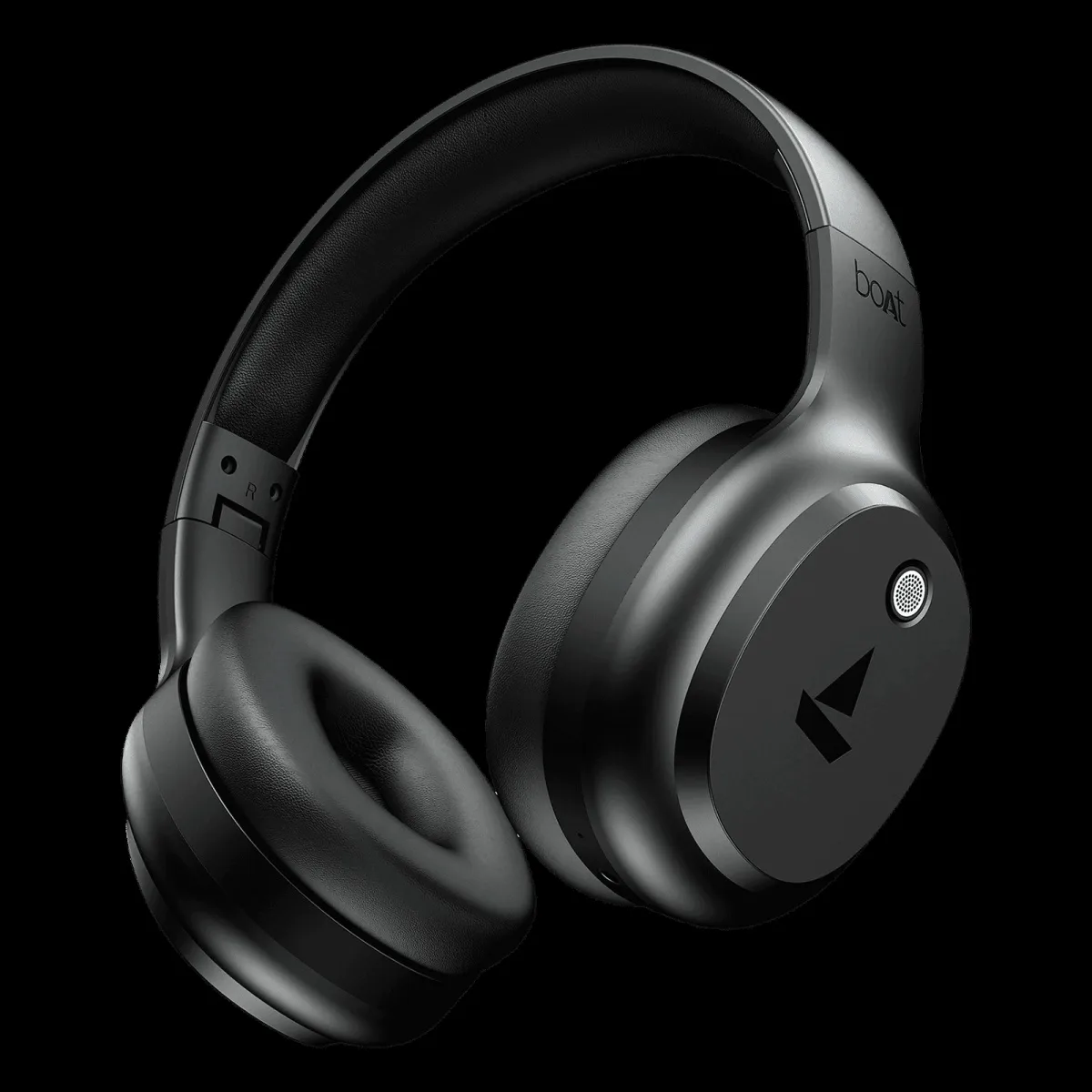 boAt Rockerz 421 Bluetooth Headphone with Mic (40 Hours Playback, Over Ear, Black Sabre)