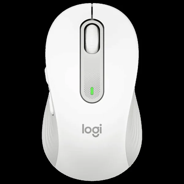 logitech Signature M650 Wireless Optical Performance Mouse with Customizable Buttons (4000 DPI Adjustable, Multi Device Connectivity, Off White)