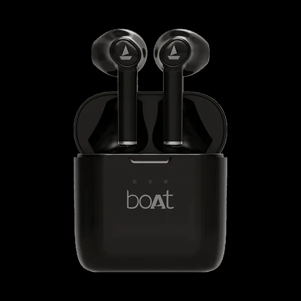 boAt Airdopes 138 Gen 2 TWS Earbuds With Passive Noise Cancellation (60 Hours Nonstop Music, Smart Touch Controls, Black)