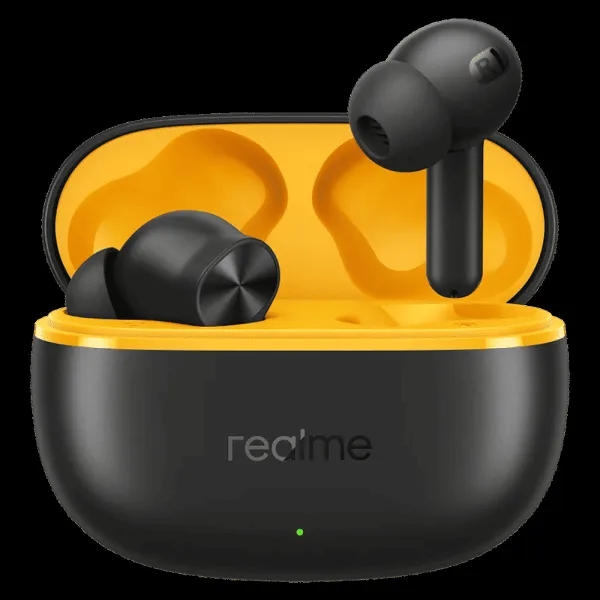 realme Buds T200 Lite TWS Earbuds with Environmental Noise Cancellation (IPX4 Water Resistant, Dual Device Connection, Volt Black)