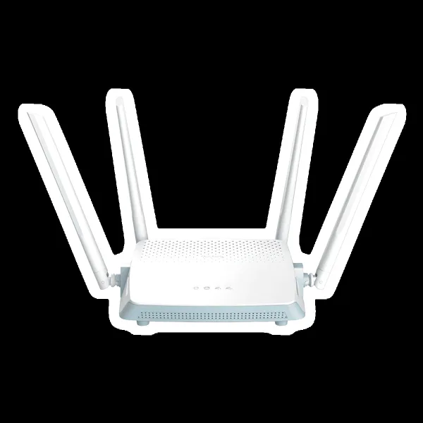 D-Link AC1200 Dual Band Wi-Fi 5 Router (4 Antennas, 4 LAN Ports, Beamforming, White)