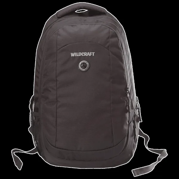 WILDCRAFT Power Polyester Laptop Backpack (24 L, Spacious and Modish, Black)