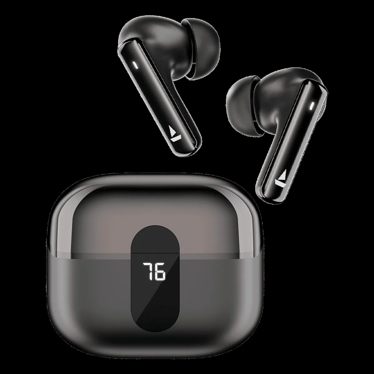 boAt Airdopes Plus 318 TWS Earbuds with Environmental Noise Cancellation (IPX5 Water Resistant, ASAP Charge, Active Black)
