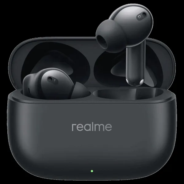 realme T310 TWS Earbuds with Hybrid Noise Cancellation (IP55 Water & Dust Resistance, 40 Hours Playback, Vibrant Black)