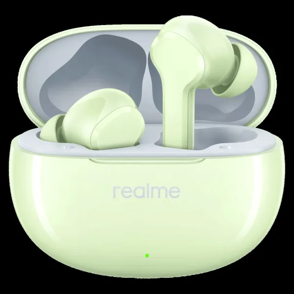 realme Buds T110 TWS Earbuds with AI Noise Cancellation (IPX5 Water Resistant, 38 Hours Playback, Country Green)