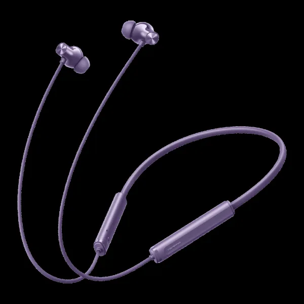 realme Buds Wireless 5 Neckband with Active Noise Cancellation (IP55 Dust & Water Resistant, Smart De-Wind Technology, Twilight Purple)