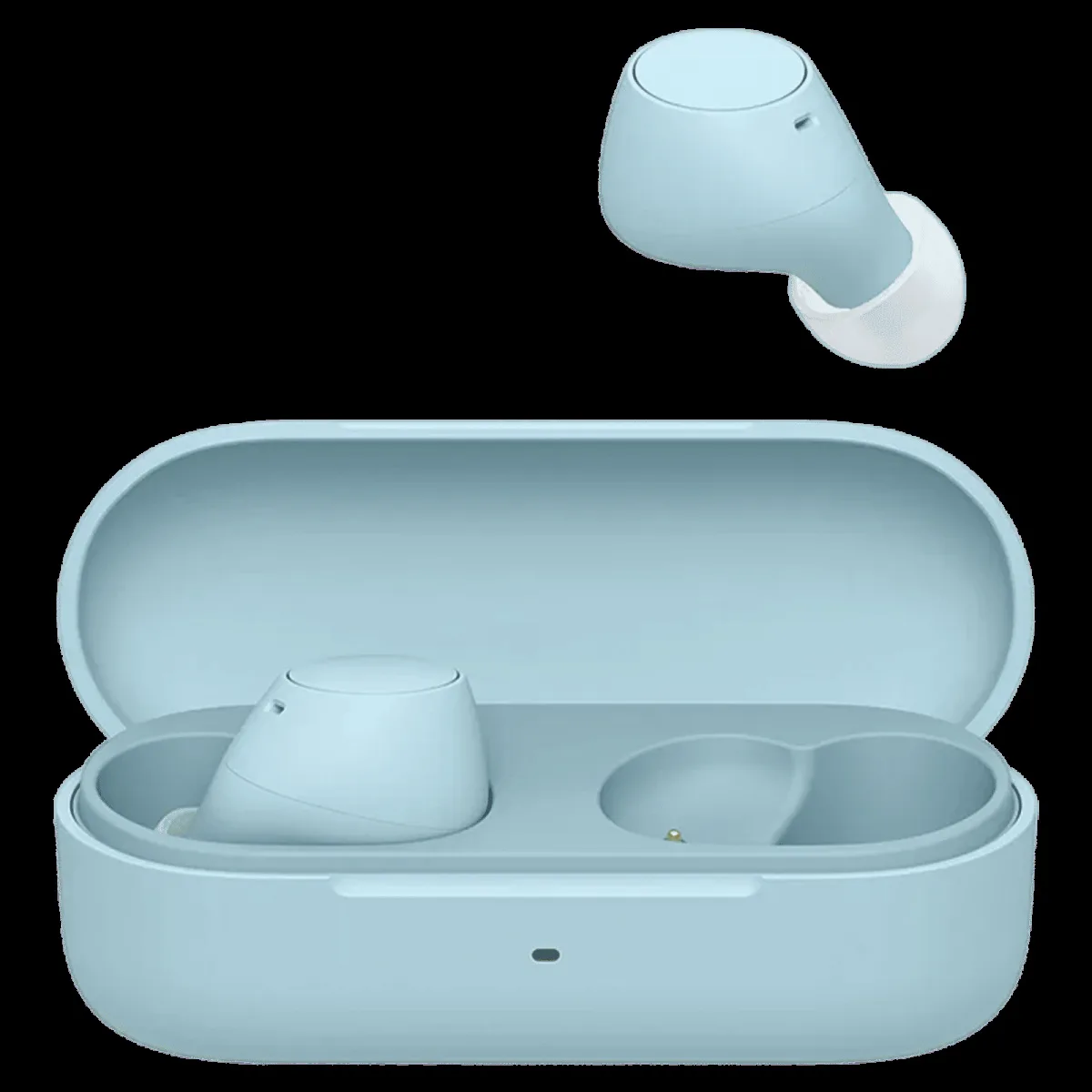 SONY WF-C510 TWS Earbuds (IPX4 Waterproof, Siri & Google Voice Assistant, Blue)