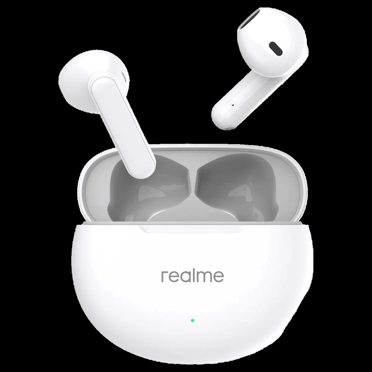 realme Buds T01 TWS Earbuds with AI ENC Noise Cancellation (IPX4 Water Resistant, Google Fast Pair, White)